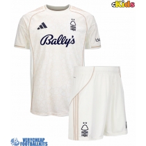 Nottingham Forest Douglas Luiz #12 Replica Away Minikit 2025-26 Short Sleeve (+ pants)
